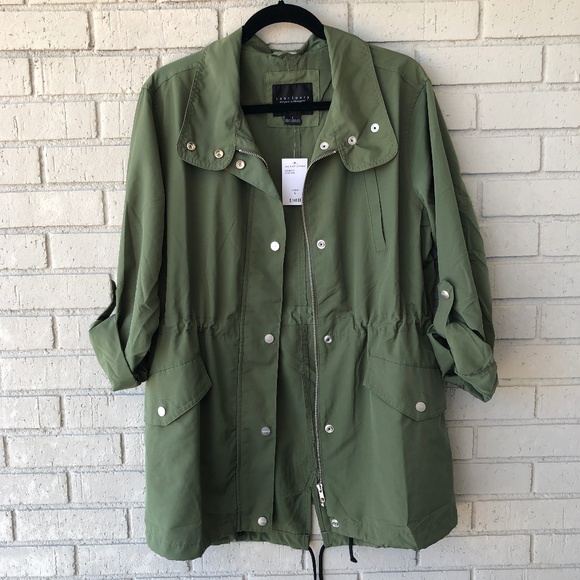 Anthropologie Jackets & Blazers - NWT Green Anthropologie Light Jacket - Large